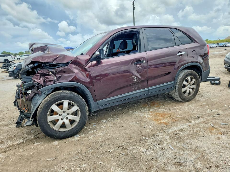 KIA SORENTO 2012 with VIN 5XYKT4A18CG300804 - Photo from auction