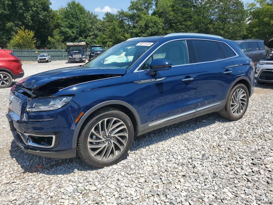 Photo 1 from auction – 2020 LINCOLN NAUTILUS with VIN 2LMPJ8K96LBL15152