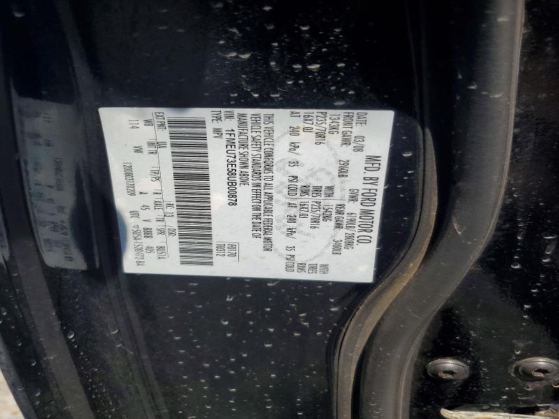 Photo 14 from auction – 2008 FORD EXPLORER with VIN 1FMEU73E58UB00878