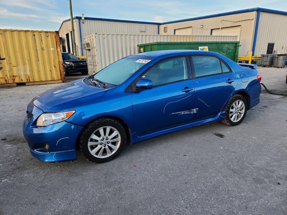 TOYOTA COROLLA 2010 with VIN 2T1BU4EE9AC374154 - Photo from auction