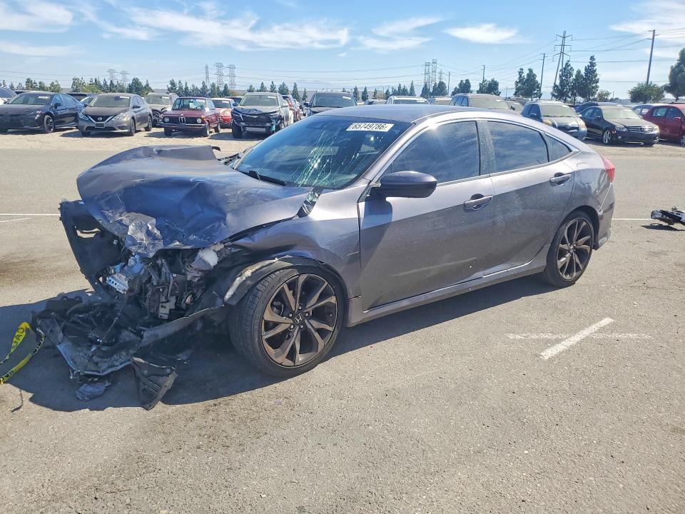 HONDA CIVIC 2020 with VIN 2HGFC2F80LH510344 - Photo from auction