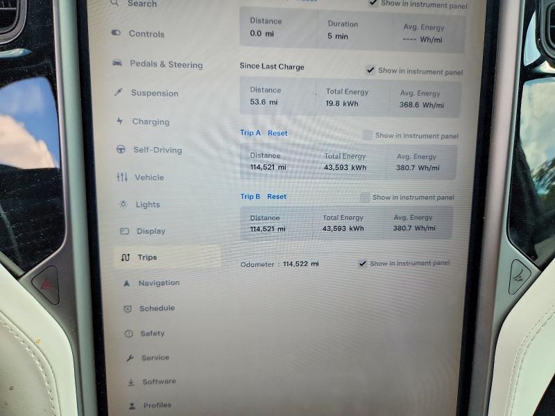 Photo 9 from auction – 2018 TESLA MODEL X with VIN 5YJXCDE24JF121964