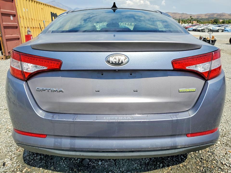 Photo 6 from auction – 2012 KIA OPTIMA HYBRID with VIN KNAGM4AD6C5021287