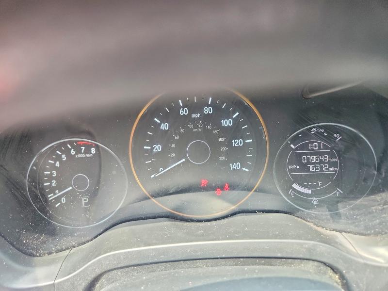 Photo 9 from auction – 2016 HONDA HR-V with VIN 3CZRU6H54GM727979