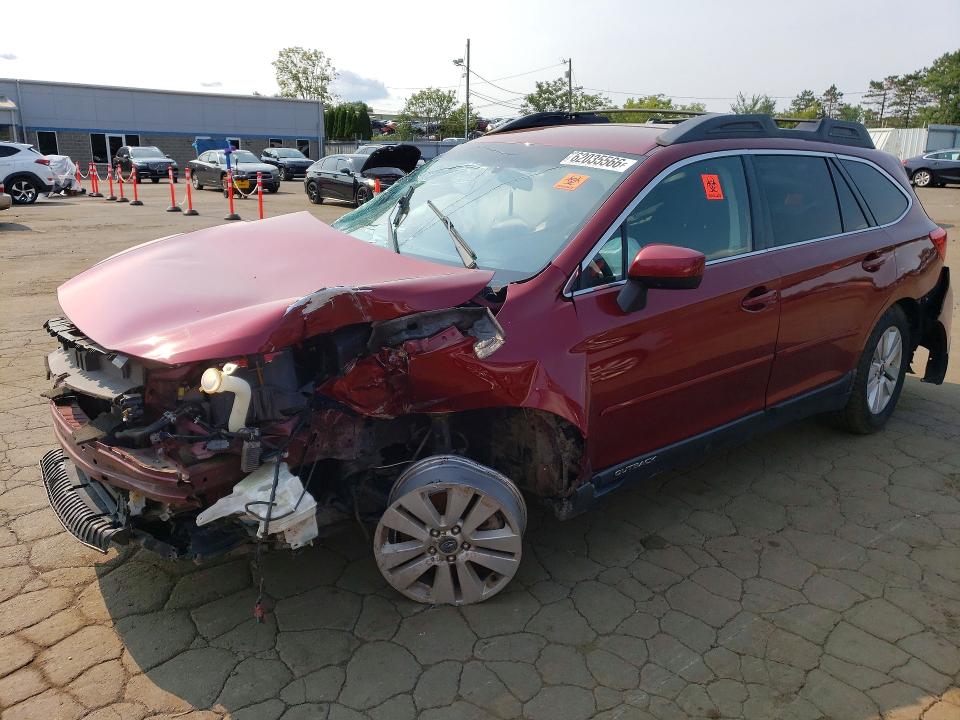 SUBARU OUTBACK 2015 с VIN 4S4BSACCXF3249276 - Снимка от търг