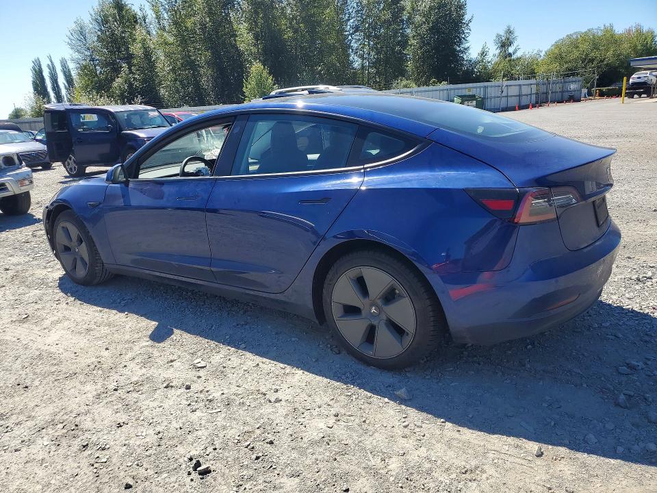 Photo 2 from auction – 2021 TESLA MODEL 3 with VIN 5YJ3E1EAXMF022858