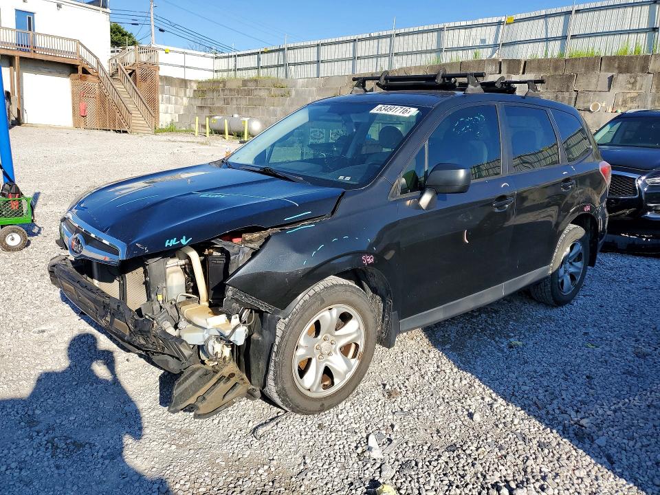 SUBARU FORESTER 2014 with VIN JF2SJAAC4EH408161 - Photo from auction