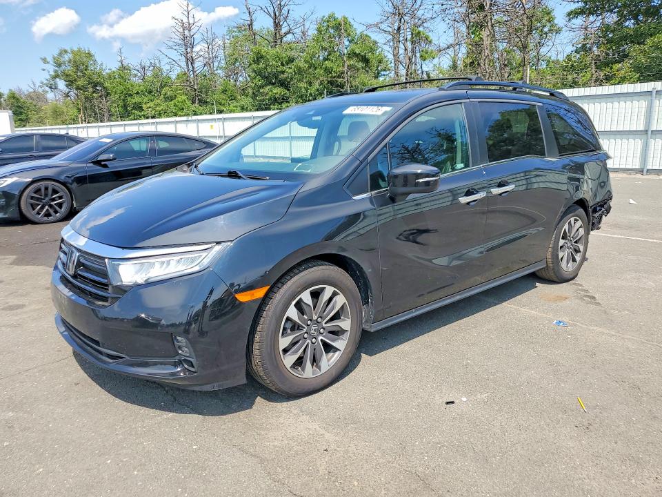 HONDA ODYSSEY 2022 with VIN 5FNRL6H79NB032425 - Photo from auction