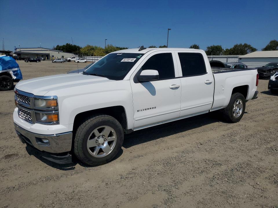 CHEVROLET SILVERADO 2015 with VIN 3GCPCREH5FG463412 - Photo from auction