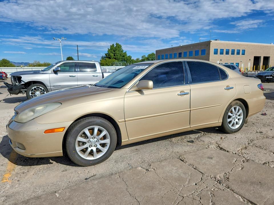 LEXUS ES 2003 с VIN JTHBF30G835040774 - Фото с аукциона