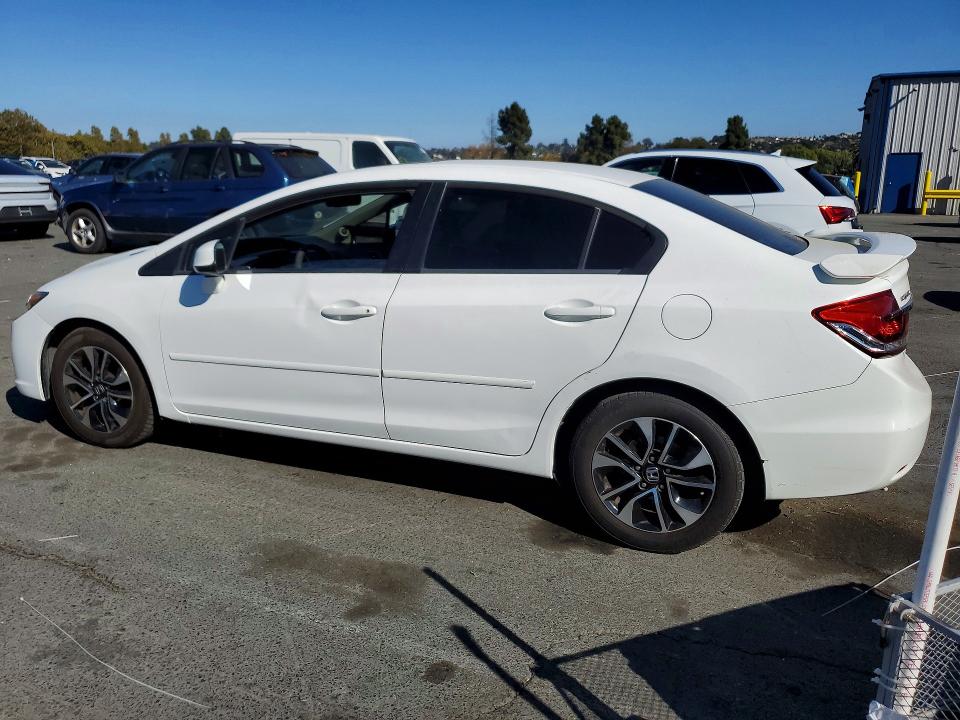 Photo 2 from auction – 2013 HONDA CIVIC with VIN 19XFB2F80DE226419