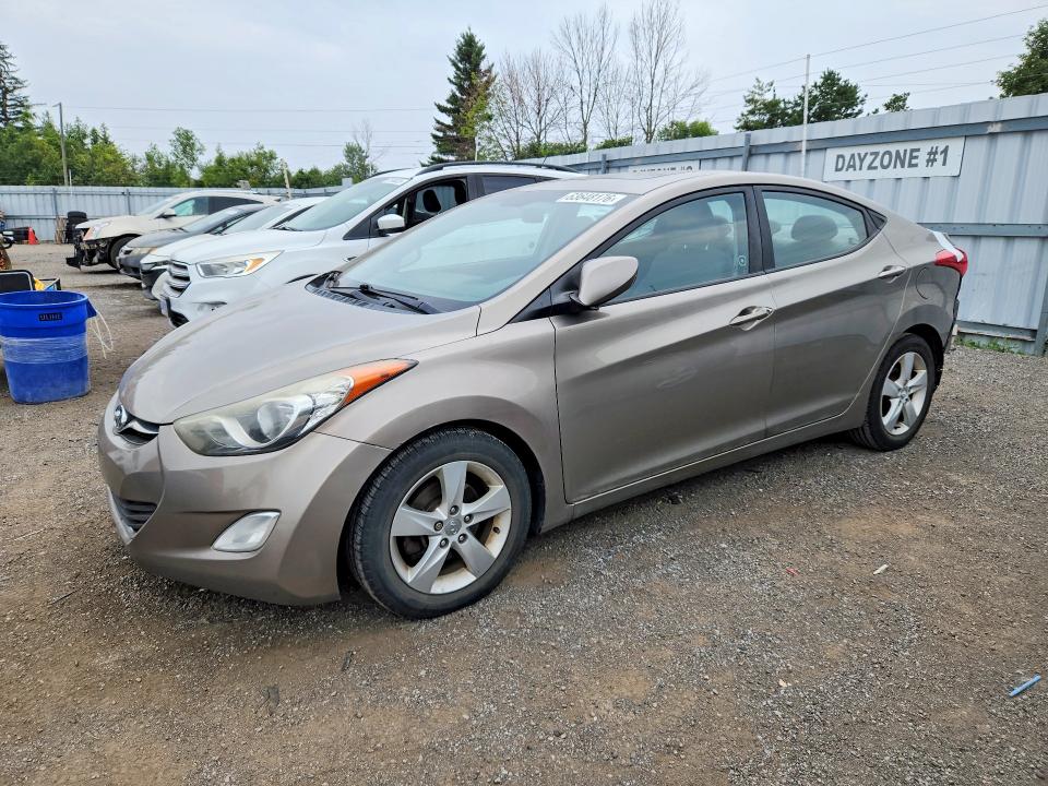 HYUNDAI ELANTRA 2013 with VIN 5NPDH4AE7DH359155 - Photo from auction