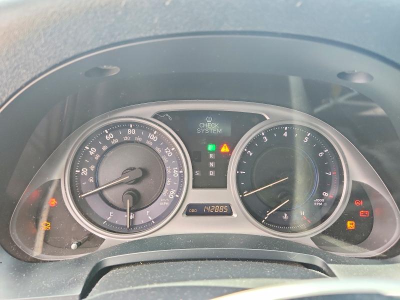 Photo 9 from auction – 2009 LEXUS IS with VIN JTHCK262495031973