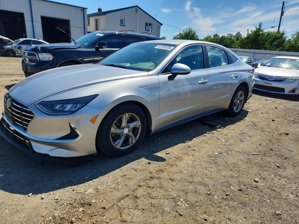 HYUNDAI SONATA 2021 with VIN 5NPEG4JAXMH091898 - Photo from auction
