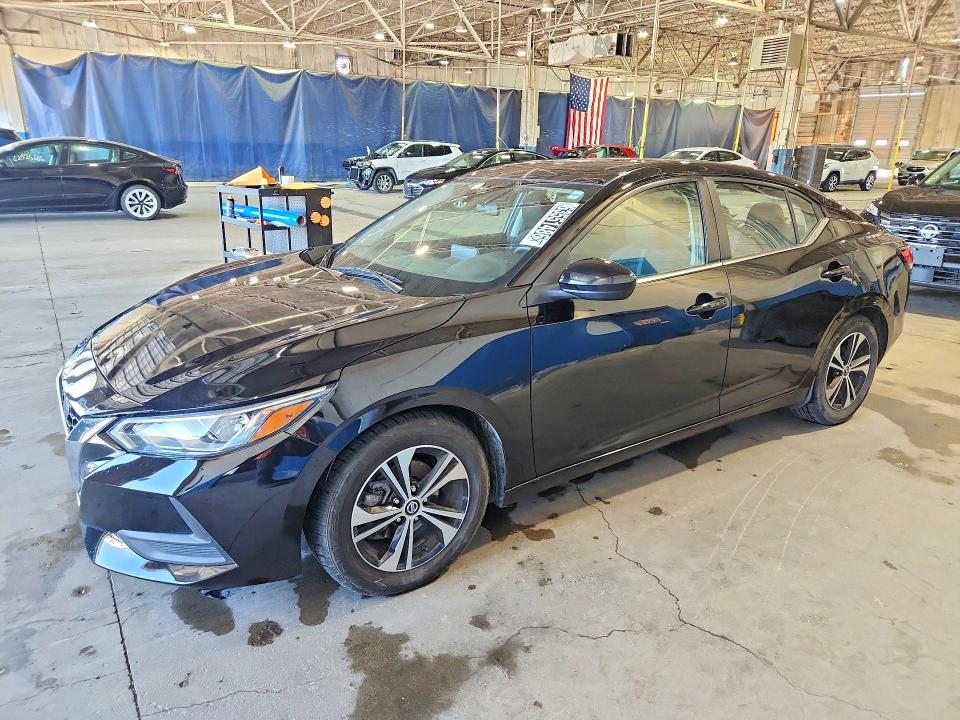 NISSAN SENTRA 2023 with VIN 3N1AB8CV3PY250789 - Photo from auction