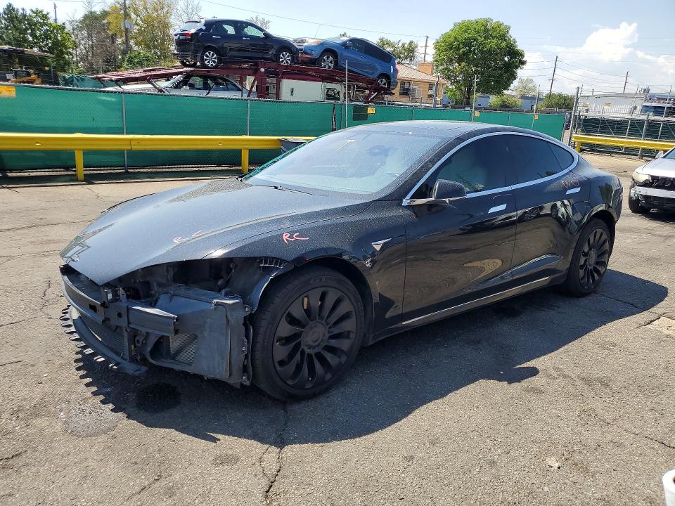 TESLA MODEL S 2017 with VIN 5YJSA1E23HF188483 - Photo from auction