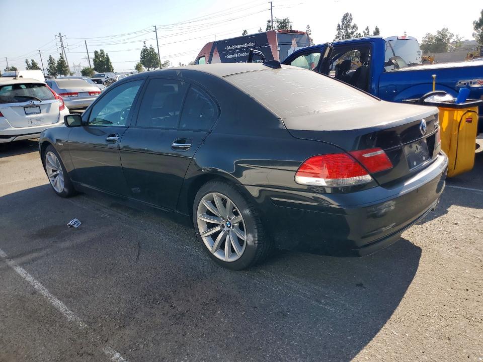 Photo 2 from auction – 2007 BMW 750 with VIN WBAHL83547DT09339