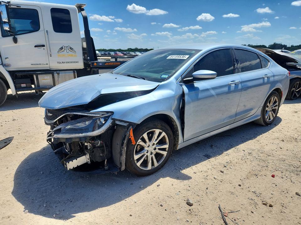 CHRYSLER 200 2015 with VIN 1C3CCCAB6FN605789 - Photo from auction