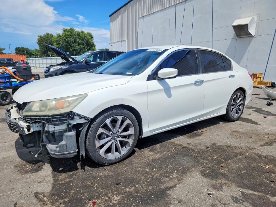 HONDA ACCORD 2014 with VIN 1HGCR2F55EA067066 - Photo from auction