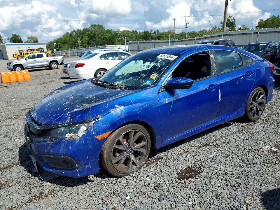 HONDA CIVIC 2020 with VIN 2HGFC2F85LH515118 - Photo from auction