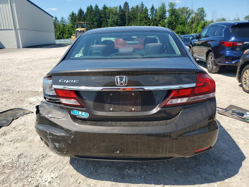 Photo 6 from auction – 2013 HONDA CIVIC with VIN 19XFB2E58DE056060