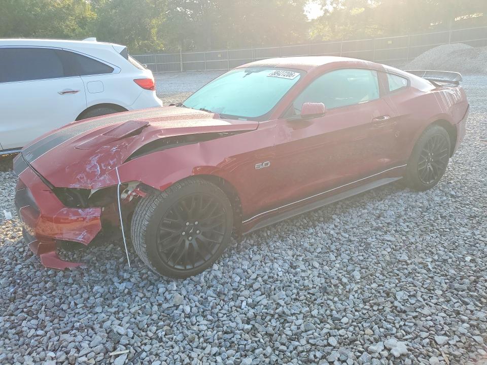 FORD MUSTANG 2017 with VIN 1FA6P8CF4H5202039 - Photo from auction