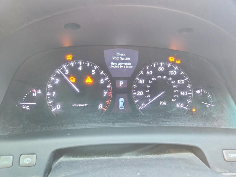Photo 12 from auction – 2007 LEXUS LS with VIN JTHBL46F275022483