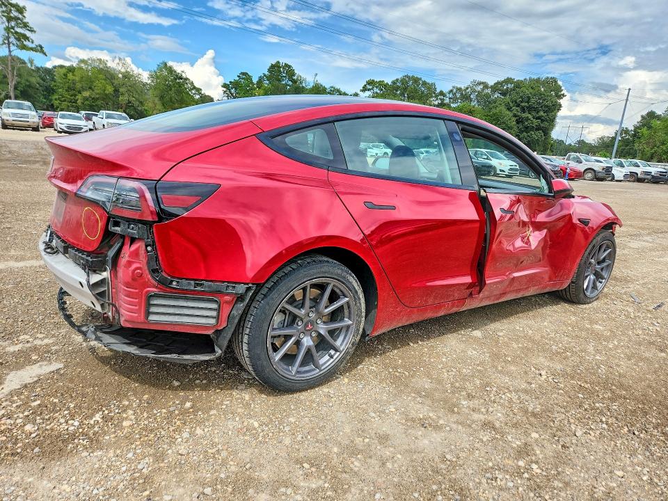 Photo 3 from auction – 2022 TESLA MODEL 3 with VIN 5YJ3E1EA9NF184787
