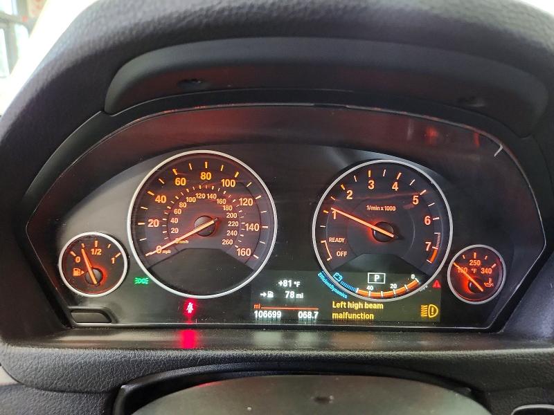 Photo 9 from auction – 2016 BMW 320 with VIN WBA8E5G55GNT93037