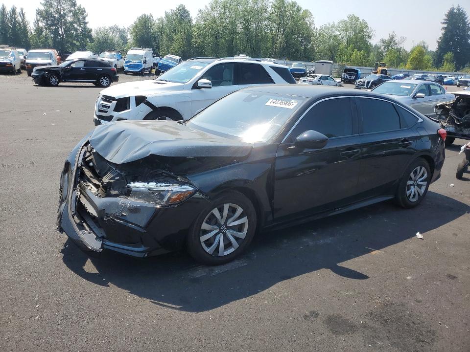 HONDA CIVIC 2022 with VIN 2HGFE2F21NH512807 - Photo from auction