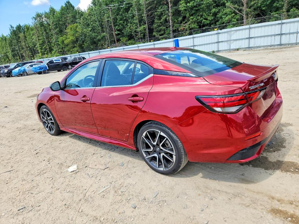 Photo 2 from auction – 2025 NISSAN SENTRA with VIN 3N1AB8DV8SY315949
