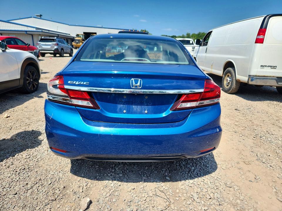 Photo 6 from auction – 2014 HONDA CIVIC with VIN 19XFB2F8XEE022552