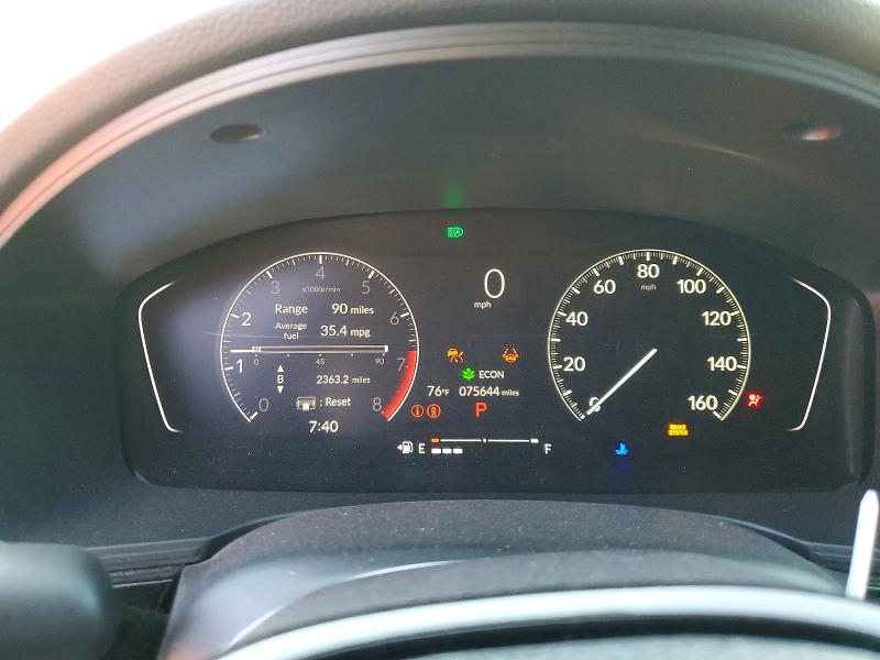Photo 9 from auction – 2022 HONDA CIVIC with VIN 2HGFE2F5XNH547226