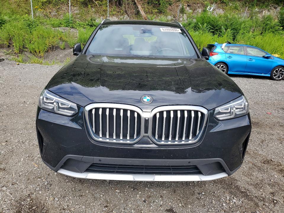 Photo 5 from auction – 2022 BMW X3 with VIN 5UX53DP04N9J81275