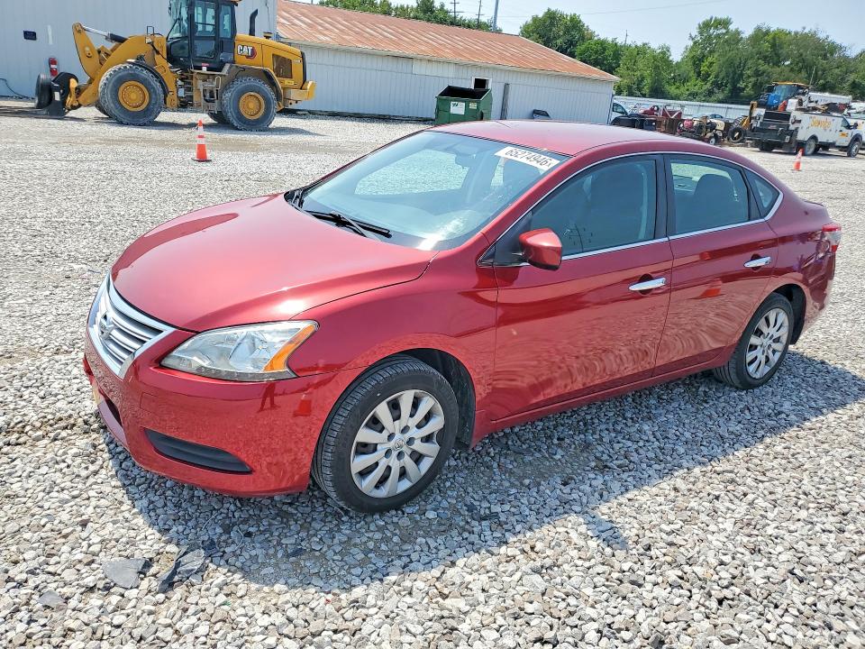 NISSAN SENTRA 2015 with VIN 3N1AB7APXFL659057 - Photo from auction