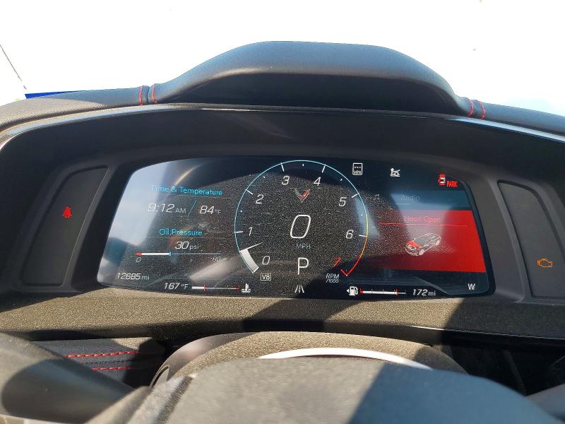Снимка 9 от търг – 2022 CHEVROLET CORVETTE с VIN 1G1YB2D46N5122323