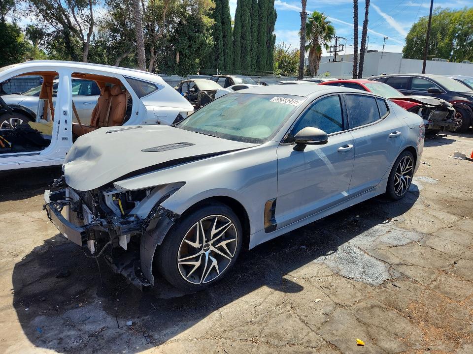 KIA STINGER 2022 with VIN KNAE35LD5N6111993 - Photo from auction