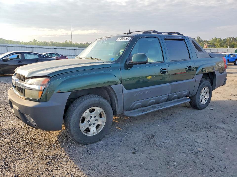 CHEVROLET AVALANCHE 2003 with VIN 3GNEK13T23G186207 - Photo from auction