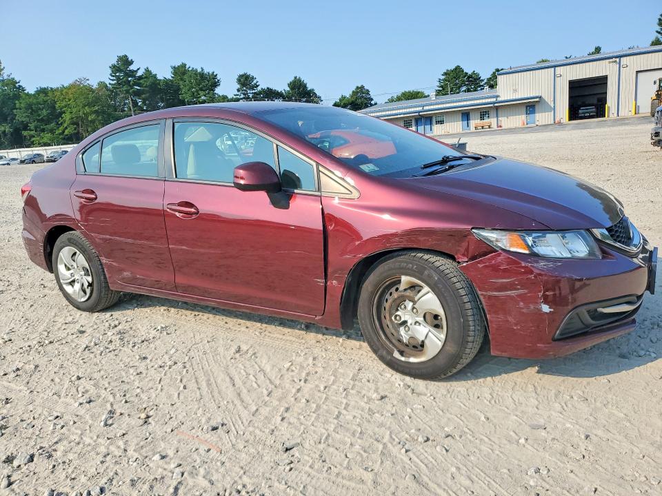 Photo 4 from auction – 2013 HONDA CIVIC with VIN 19XFB2F50DE280437