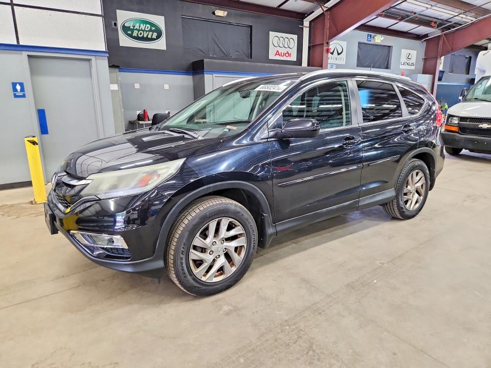 HONDA CR-V 2015 with VIN 5J6RM4H74FL101564 - Photo from auction