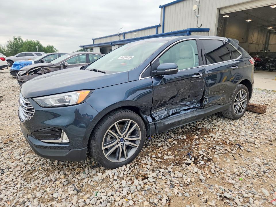 FORD EDGE 2022 with VIN 2FMPK4K95NBA18314 - Photo from auction