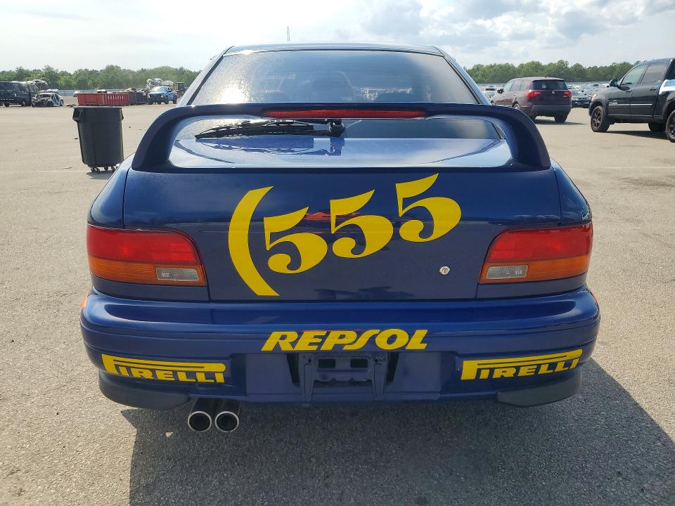 Photo 6 from auction – 1996 SUBARU IMPREZA SEDAN LX with VIN GC8039556