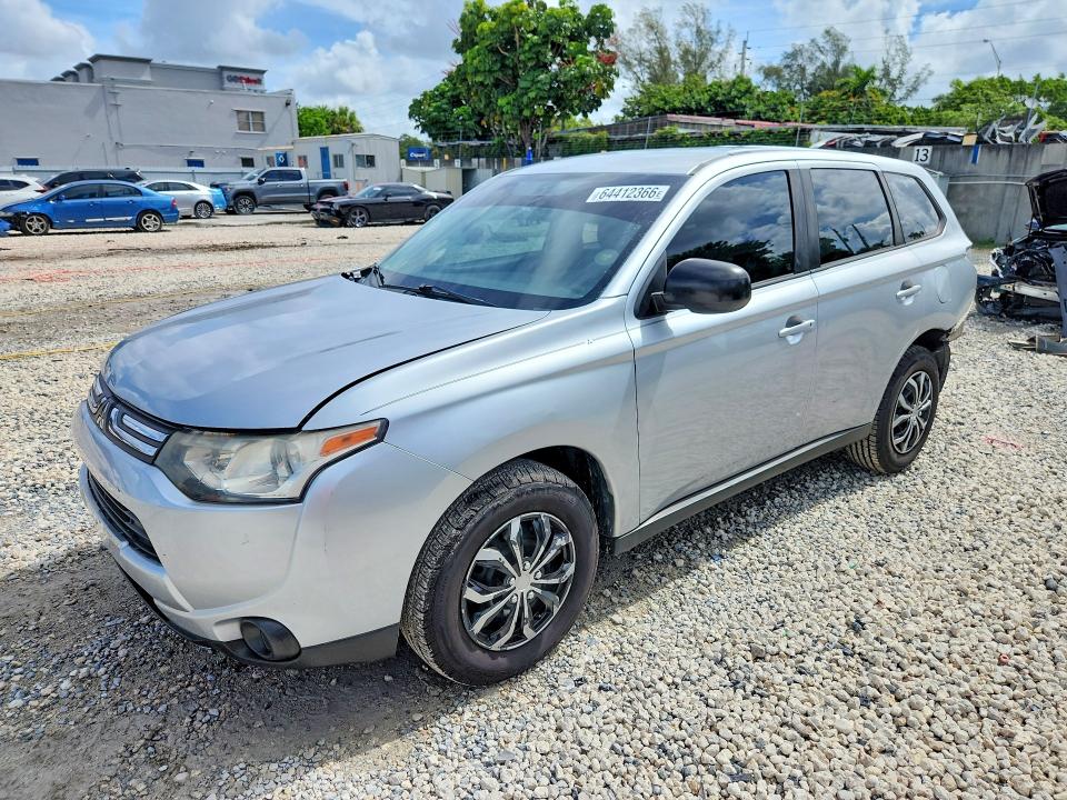 MITSUBISHI OUTLANDER 2014 with VIN JA4AD2A34EZ006782 - Photo from auction