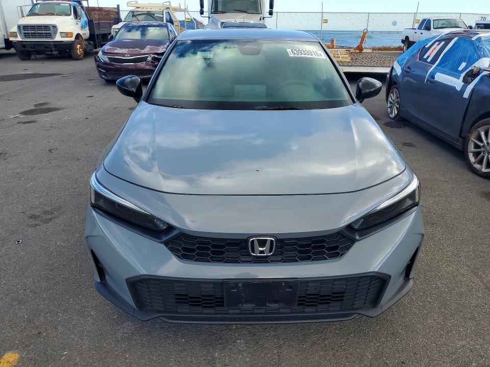 Photo 5 from auction – 2025 HONDA CIVIC with VIN 19XFL2H82SE035074