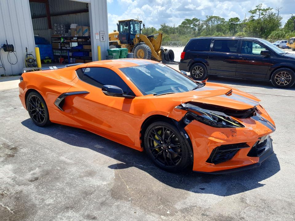 Photo 4 from auction – 2023 CHEVROLET CORVETTE with VIN 1G1YB2D40P5137306