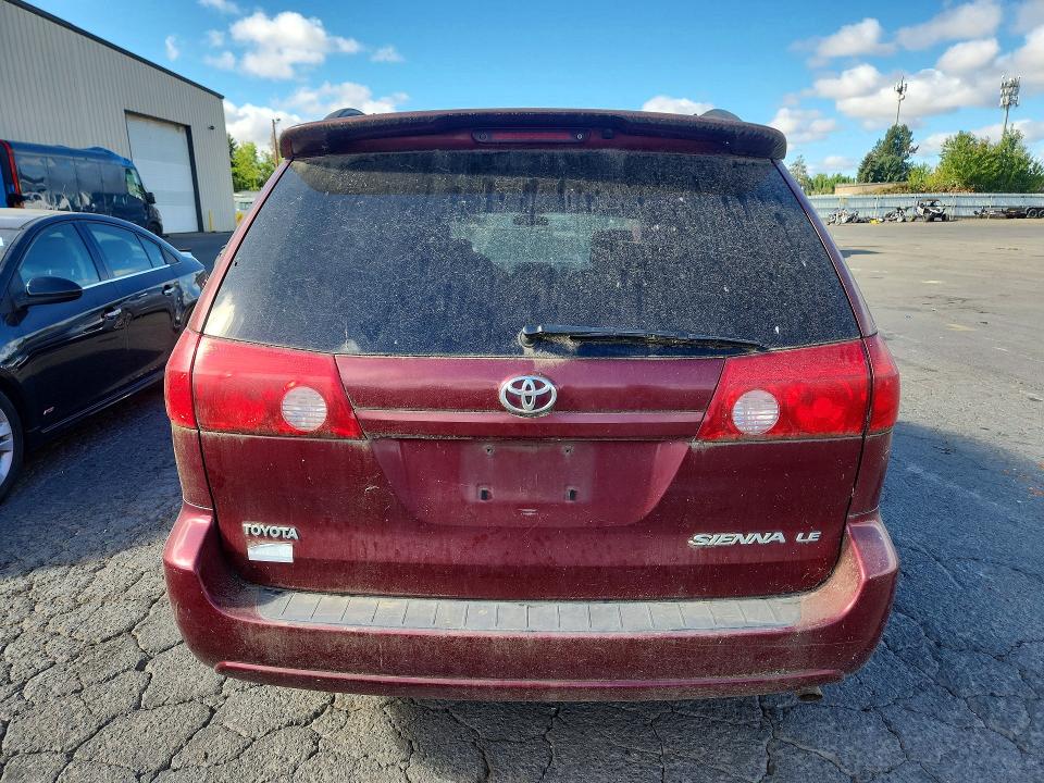 Photo 6 from auction – 2008 TOYOTA SIENNA with VIN 5TDZK23C78S164101