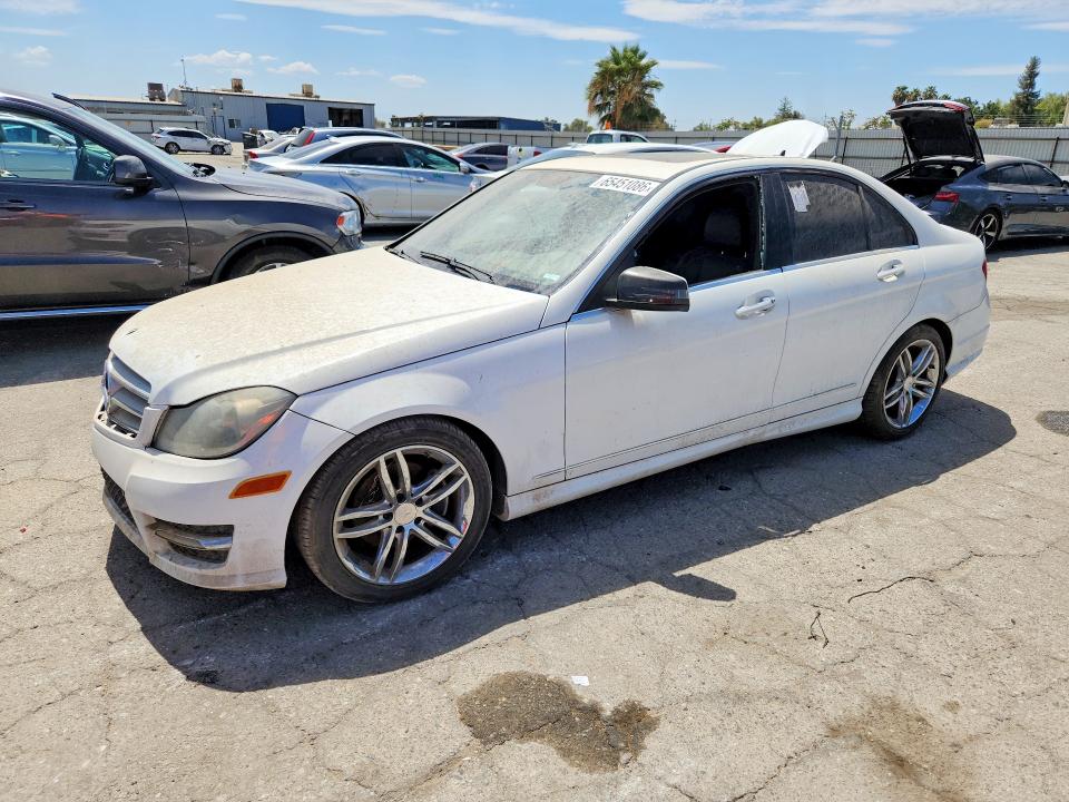 MERCEDES-BENZ C 2014 with VIN WDDGF4HBXER315293 - Photo from auction