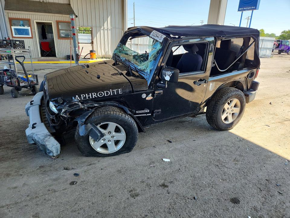 JEEP WRANGLER 2015 с VIN 1C4AJWAG2FL612059 - Снимка от търг