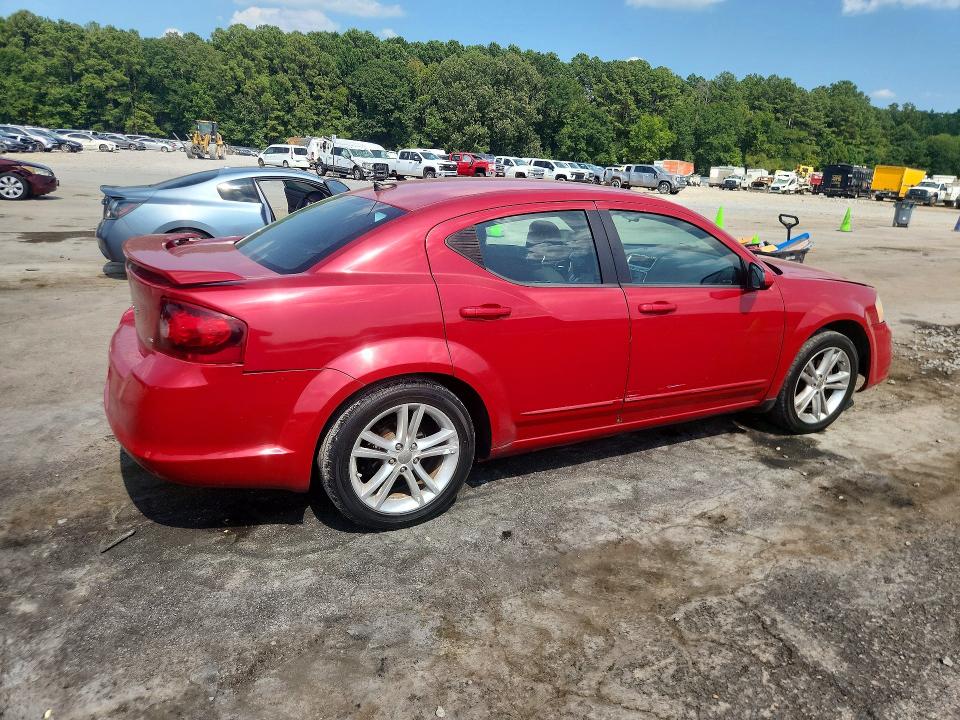 Photo 3 from auction – 2012 DODGE AVENGER with VIN 1C3CDZEG6CN309494