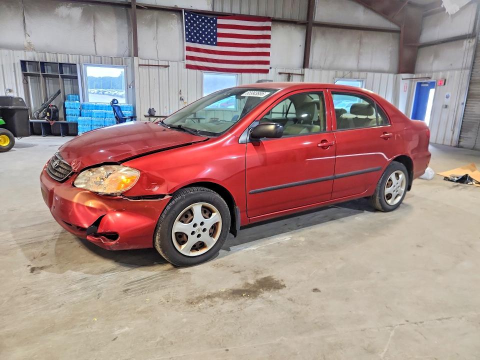 TOYOTA COROLLA 2008 with VIN 2T1BR32E78C861704 - Photo from auction
